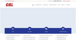 Desktop Screenshot of coreonelogistics.com